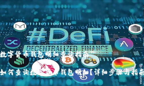 数字货币钱包明细查询指南

如何查询数字货币钱包明细？详细步骤与指南