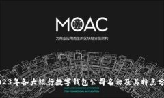 2023年各大银行数字钱包公