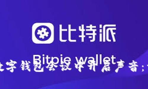 如何在数字钱包会议中开启声音：详尽指南