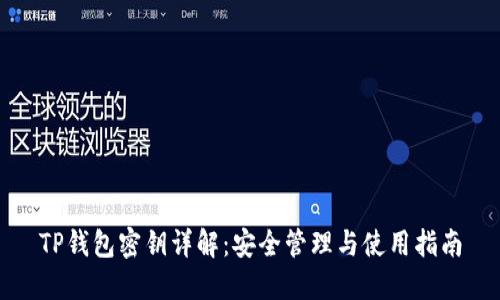TP钱包密钥详解：安全管理与使用指南