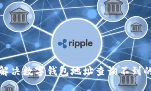  如何解决数字钱包地址查询不到的问题？